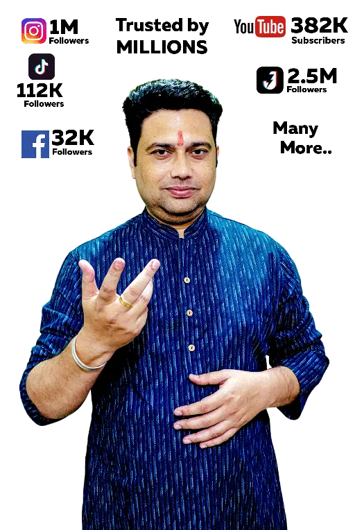 Astrologer Vikas Kumar Portrait